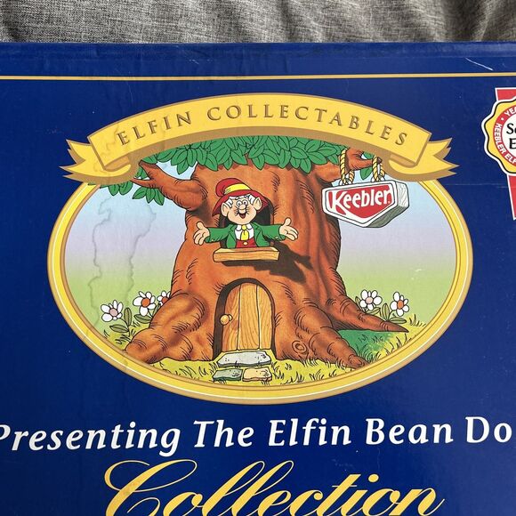 Keebler Elves Commemorative Set Elfin Bean Doll Collectibles 2000 2nd Edition - Picture 2 of 7
